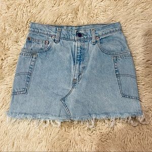 Levi’s vintage 550 denim skirt